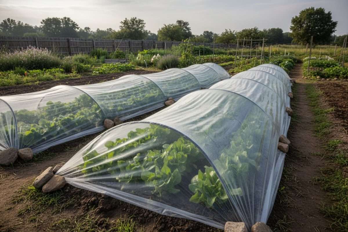 Quelle bâche choisir pour protéger légumes et serre tunnel ?