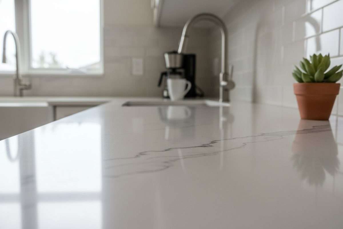 Réussir une jonction invisible sur un plan de travail