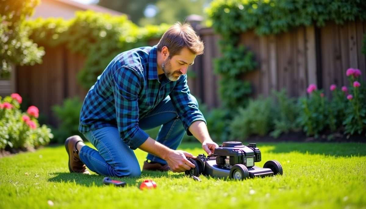 Tondeuse en panne : pourquoi elle n’avance plus et comment réparer