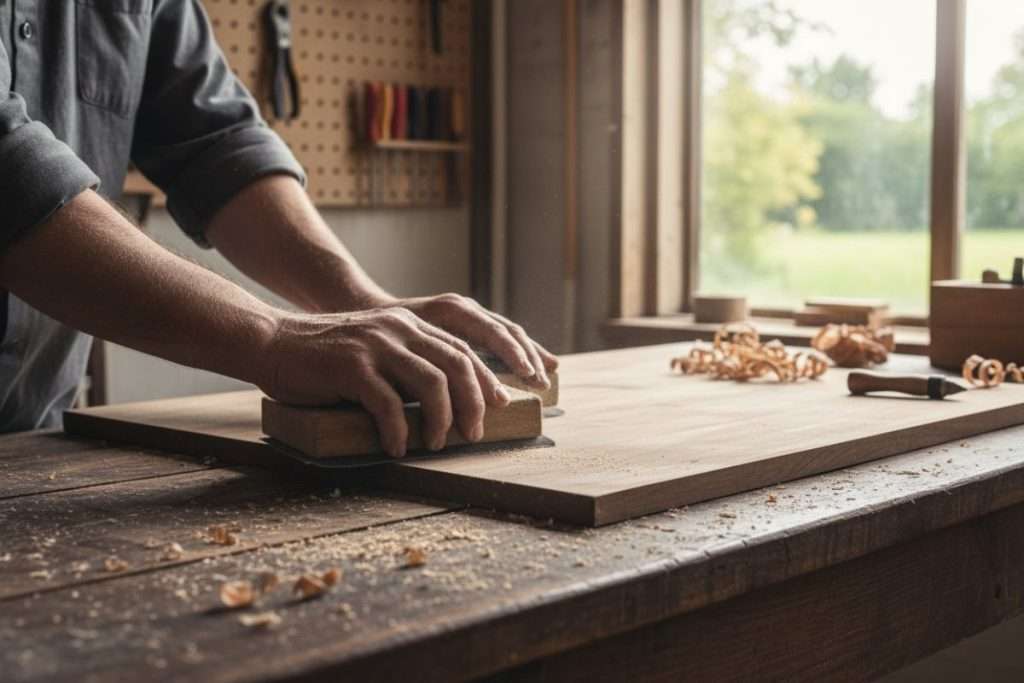 Sabler un meuble en bois : techniques et conseils