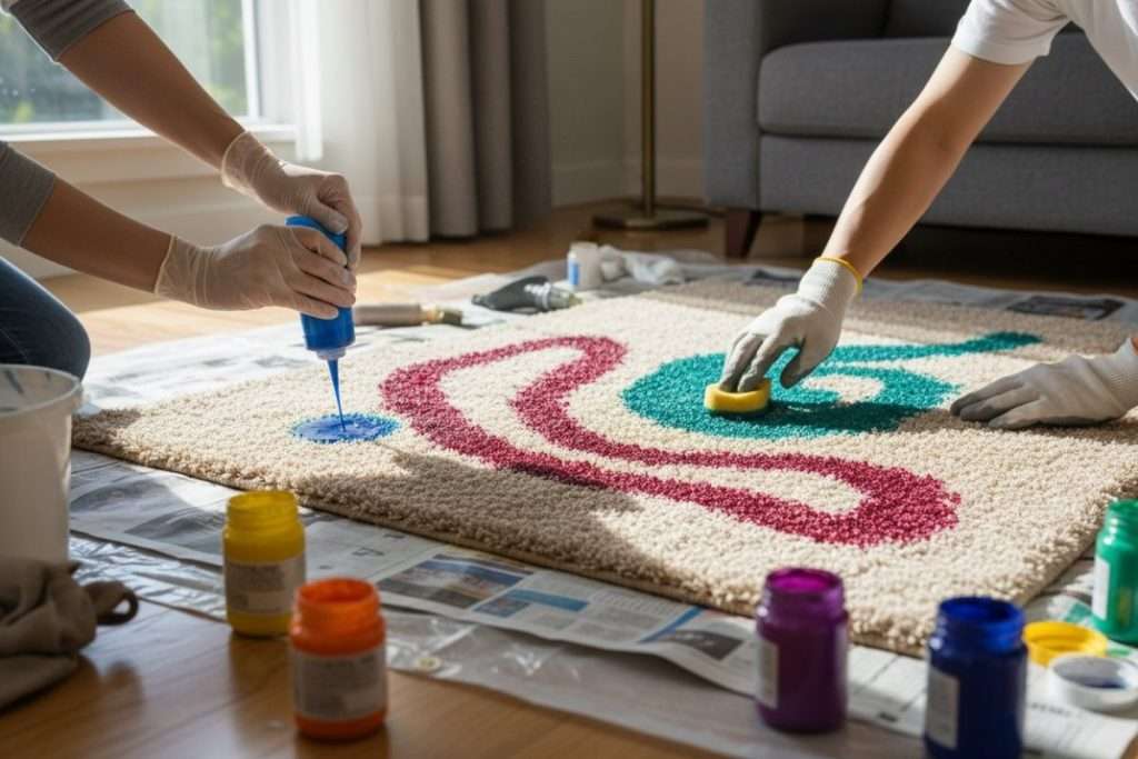 Comment teinter une moquette avec succès ?