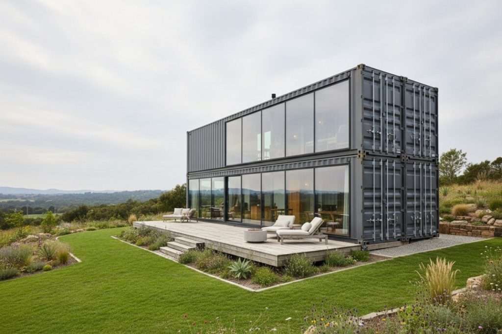 Maison container 100m2 : quel est son prix ?