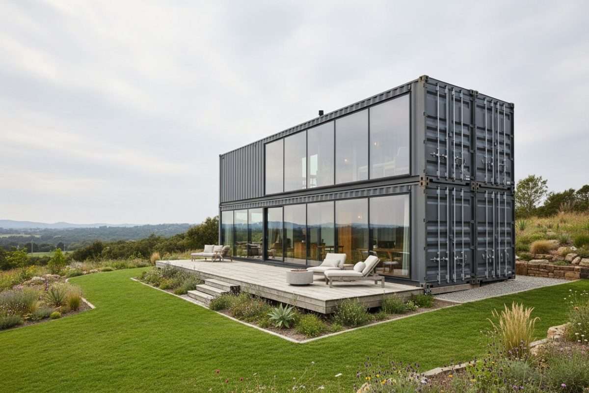 Maison container 100m2 : quel est son prix ?