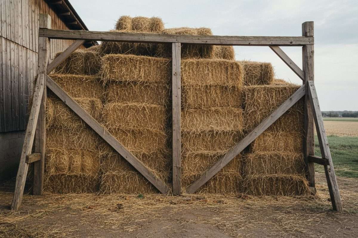 Mur terre paille : construction, matériaux et techniques