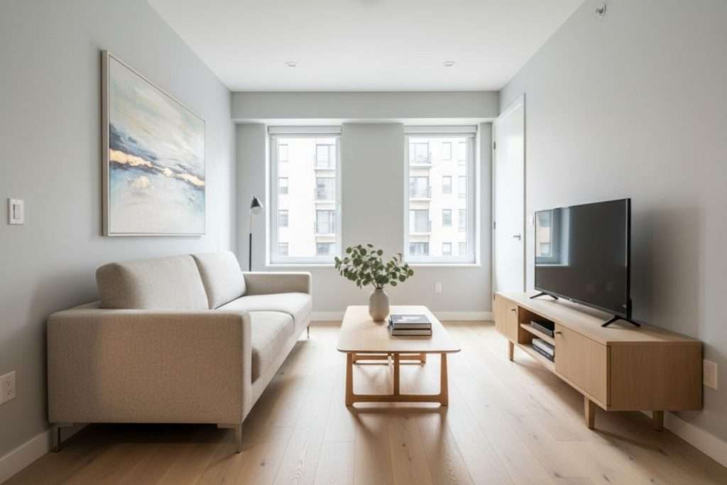 Quel meuble moderne choisir pour un salon d'appartement ?