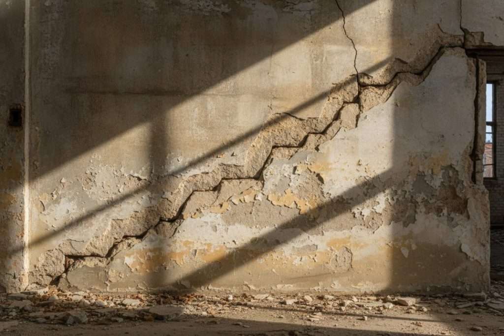 Fissure en escalier non structurelle : comprendre et agir