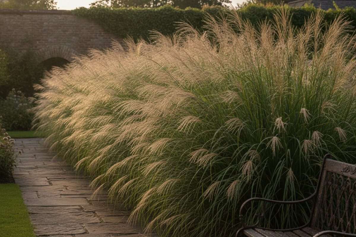 Miscanthus en haie : notre avis sur ce brise-vue végétal