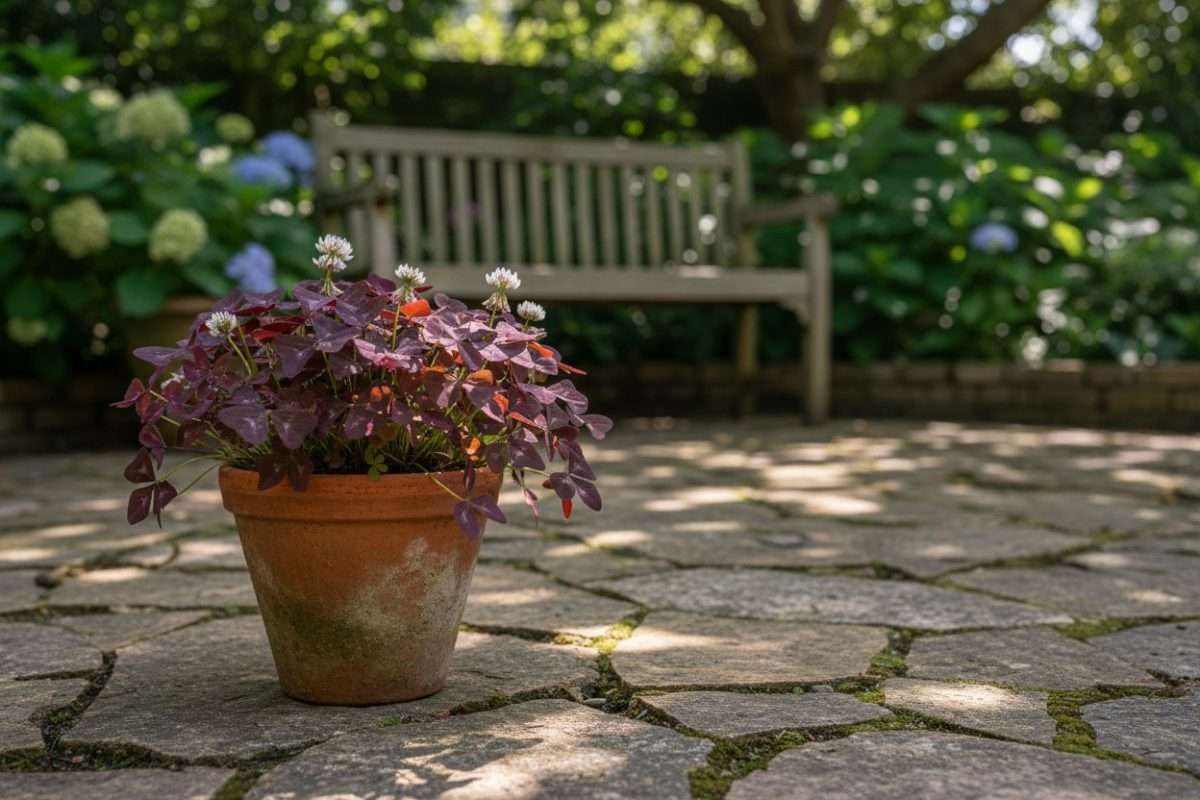 Oxalis triangularis : culture et entretien en extérieur